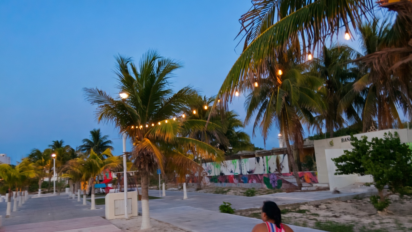 Malecón Internacional de Progreso.